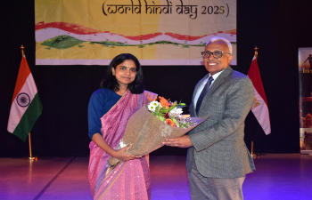 Celebration of World Hindi Day, 2025 by Embassy of India, Cairo